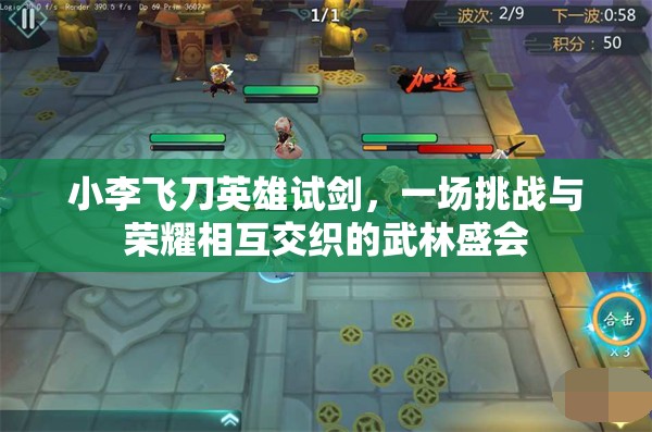 小李飞刀英雄试剑，一场挑战与荣耀相互交织的武林盛会