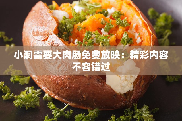 小洞需要大肉肠免费放映：精彩内容不容错过