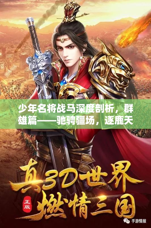 少年名将战马深度剖析，群雄篇——驰骋疆场，逐鹿天下之战马策略