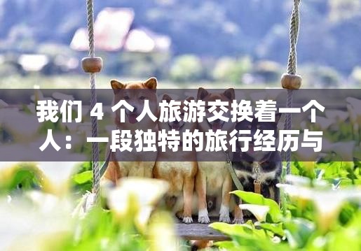 我们 4 个人旅游交换着一个人：一段独特的旅行经历与成长故事