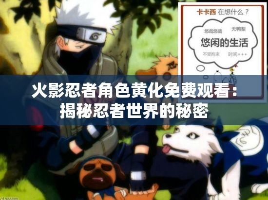 火影忍者角色黄化免费观看：揭秘忍者世界的秘密