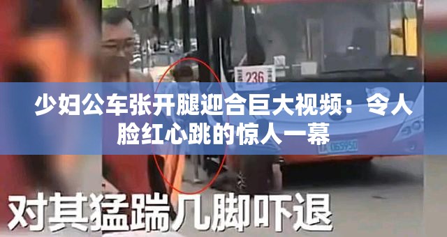 少妇公车张开腿迎合巨大视频：令人脸红心跳的惊人一幕