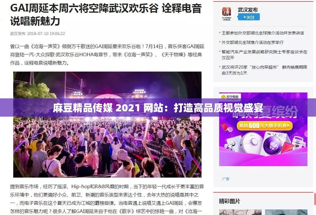 麻豆精品传媒 2021 网站：打造高品质视觉盛宴