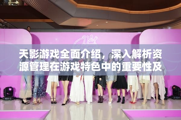 天影游戏全面介绍，深入解析资源管理在游戏特色中的重要性及实战策略