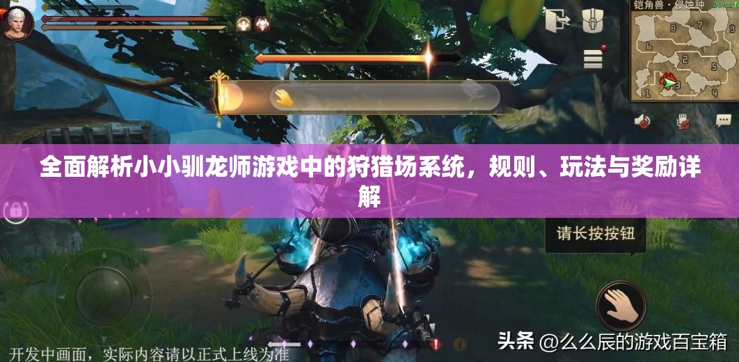 全面解析小小驯龙师游戏中的狩猎场系统，规则、玩法与奖励详解