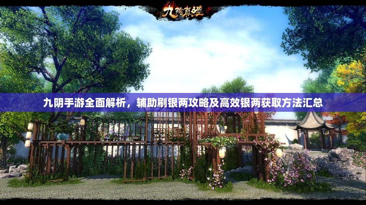 九阴手游全面解析，辅助刷银两攻略及高效银两获取方法汇总