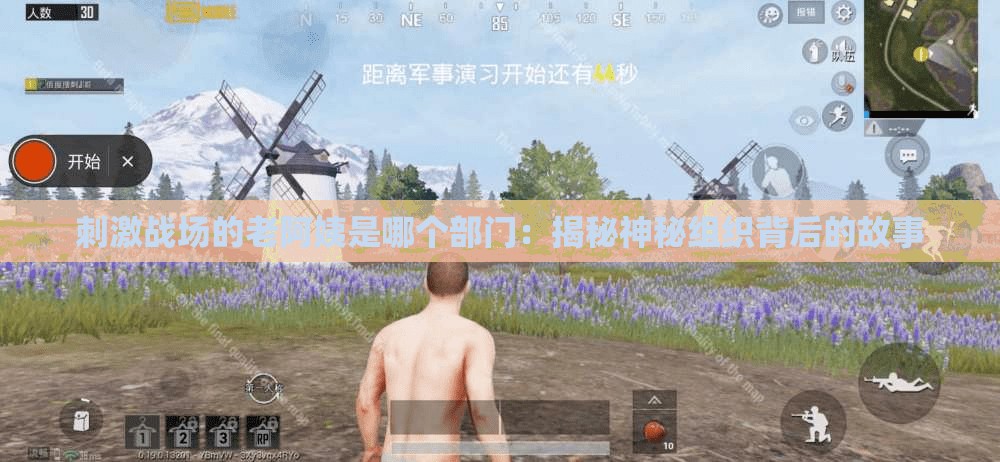 刺激战场的老阿姨是哪个部门：揭秘神秘组织背后的故事