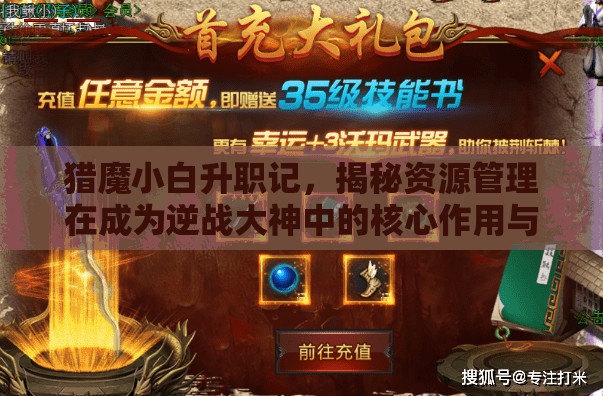 猎魔小白升职记，揭秘资源管理在成为逆战大神中的核心作用与高效策略