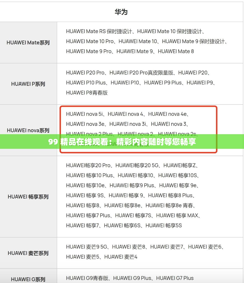 99 精品在线观看：精彩内容随时等您畅享
