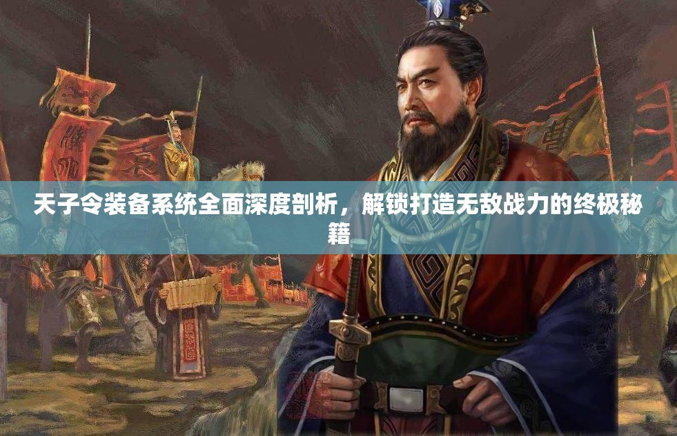 天子令装备系统全面深度剖析，解锁打造无敌战力的终极秘籍