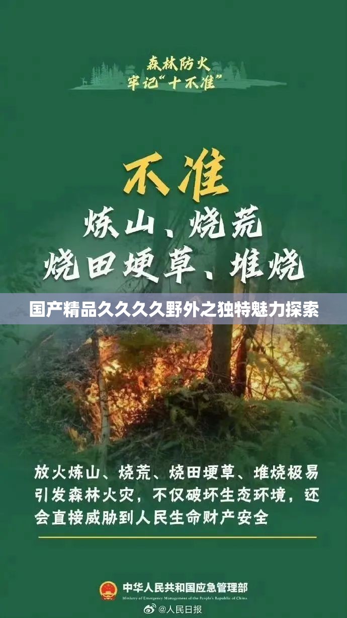 国产精品久久久久野外之独特魅力探索