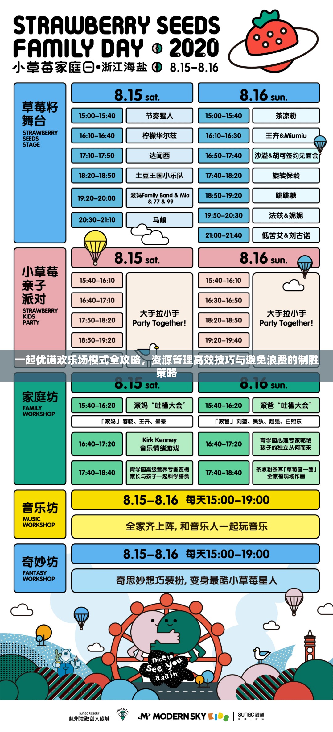 一起优诺欢乐场模式全攻略，资源管理高效技巧与避免浪费的制胜策略