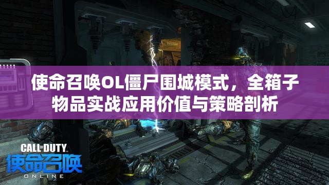 使命召唤OL僵尸围城模式，全箱子物品实战应用价值与策略剖析