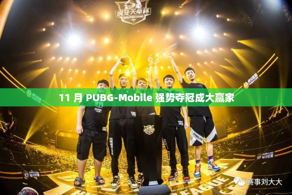 11 月 PUBG-Mobile 强势夺冠成大赢家