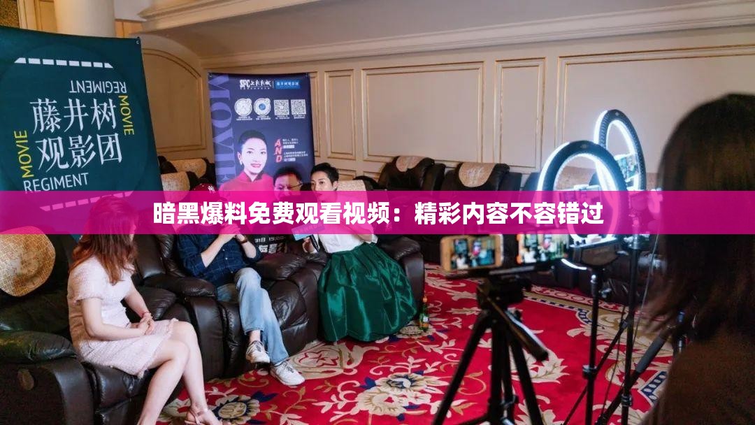 暗黑爆料免费观看视频：精彩内容不容错过