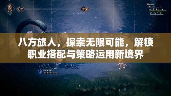 八方旅人，探索无限可能，解锁职业搭配与策略运用新境界