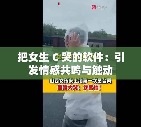 把女生 C 哭的软件：引发情感共鸣与触动