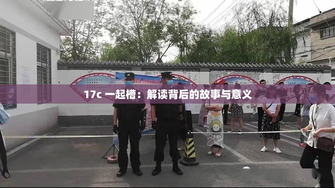 17c 一起槽：解读背后的故事与意义