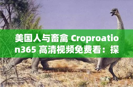 美国人与畜禽 Croproation365 高清视频免费看：探索人与动物的和谐关系