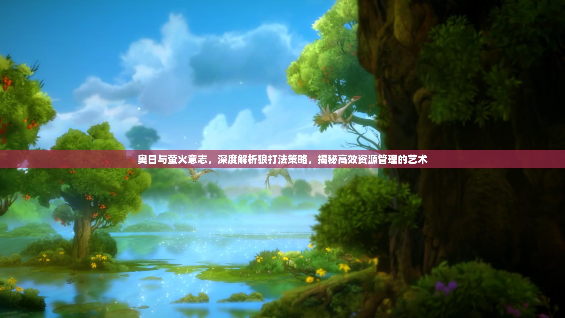 奥日与萤火意志，深度解析狼打法策略，揭秘高效资源管理的艺术