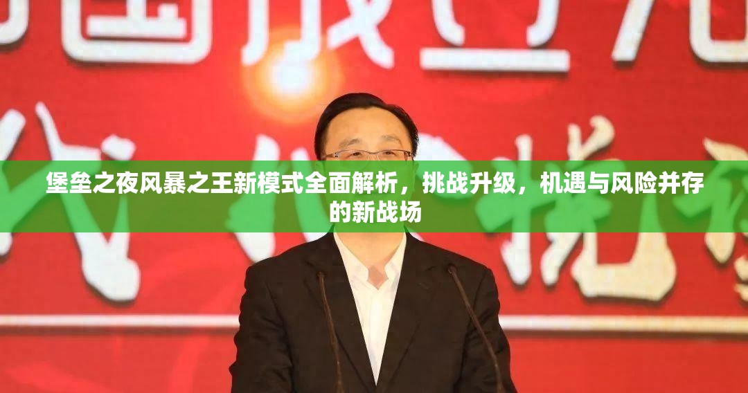 堡垒之夜风暴之王新模式全面解析，挑战升级，机遇与风险并存的新战场