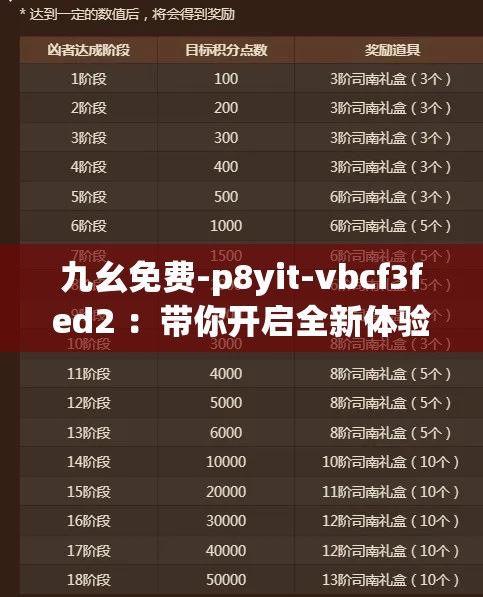 九幺免费-p8yit-vbcf3fed2 ：带你开启全新体验之旅