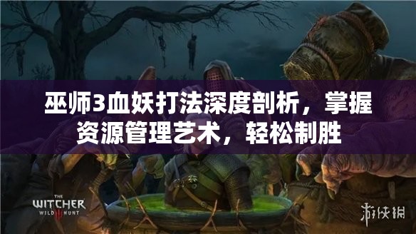 巫师3血妖打法深度剖析，掌握资源管理艺术，轻松制胜