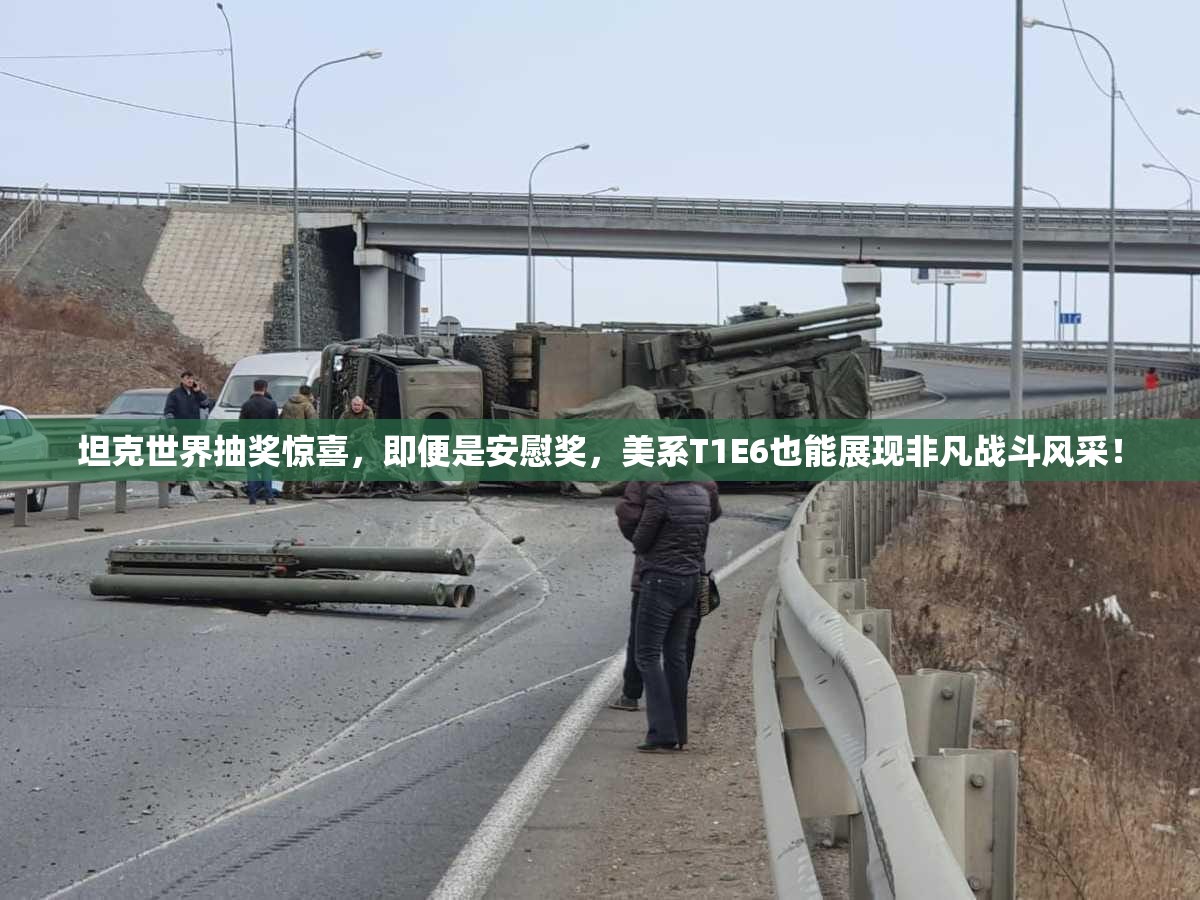 坦克世界抽奖惊喜，即便是安慰奖，美系T1E6也能展现非凡战斗风采！