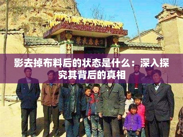 影去掉布料后的状态是什么：深入探究其背后的真相