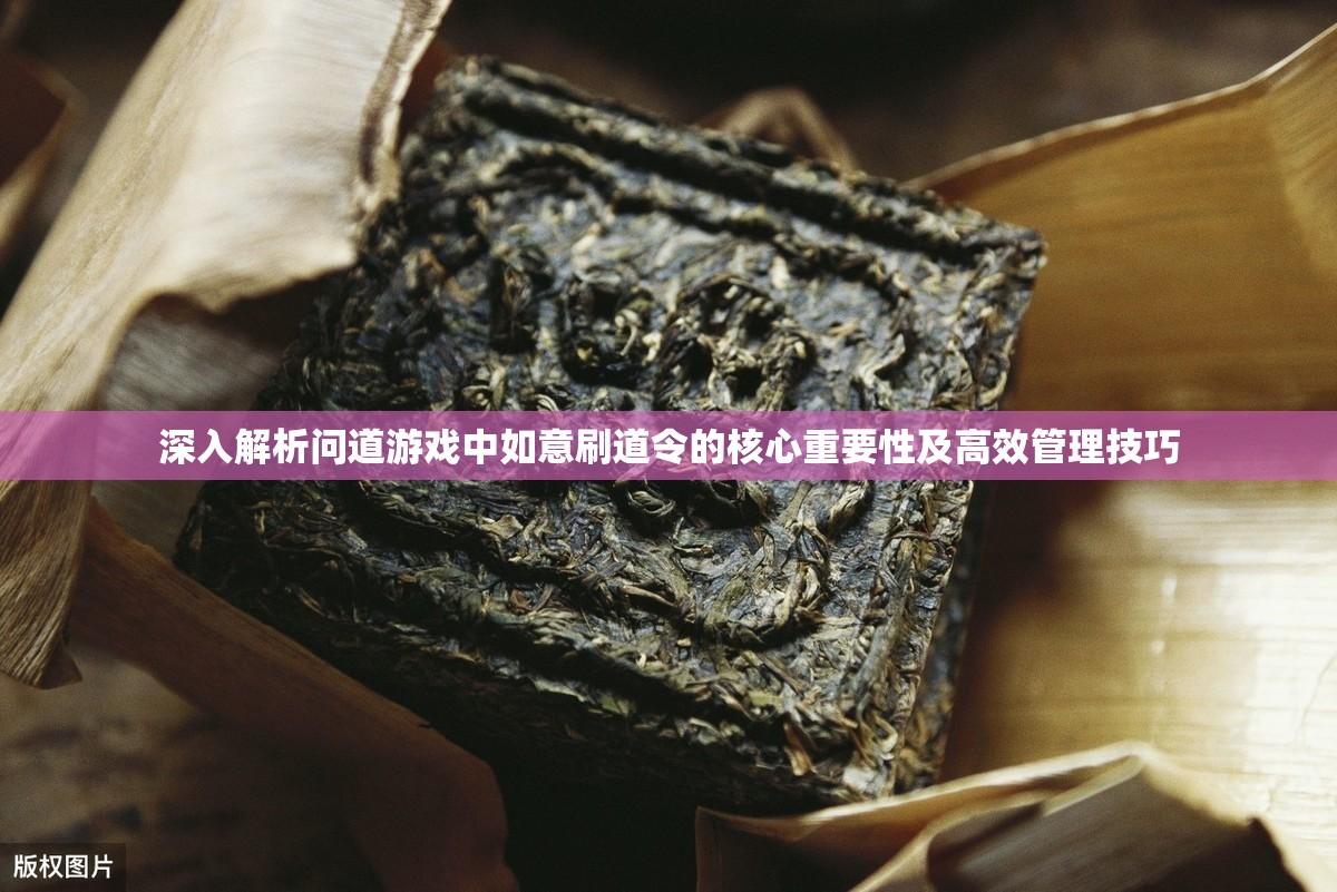 深入解析问道游戏中如意刷道令的核心重要性及高效管理技巧