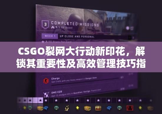 CSGO裂网大行动新印花，解锁其重要性及高效管理技巧指南