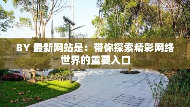BY 最新网站是：带你探索精彩网络世界的重要入口