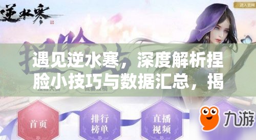 遇见逆水寒，深度解析捏脸小技巧与数据汇总，揭秘资源管理艺术