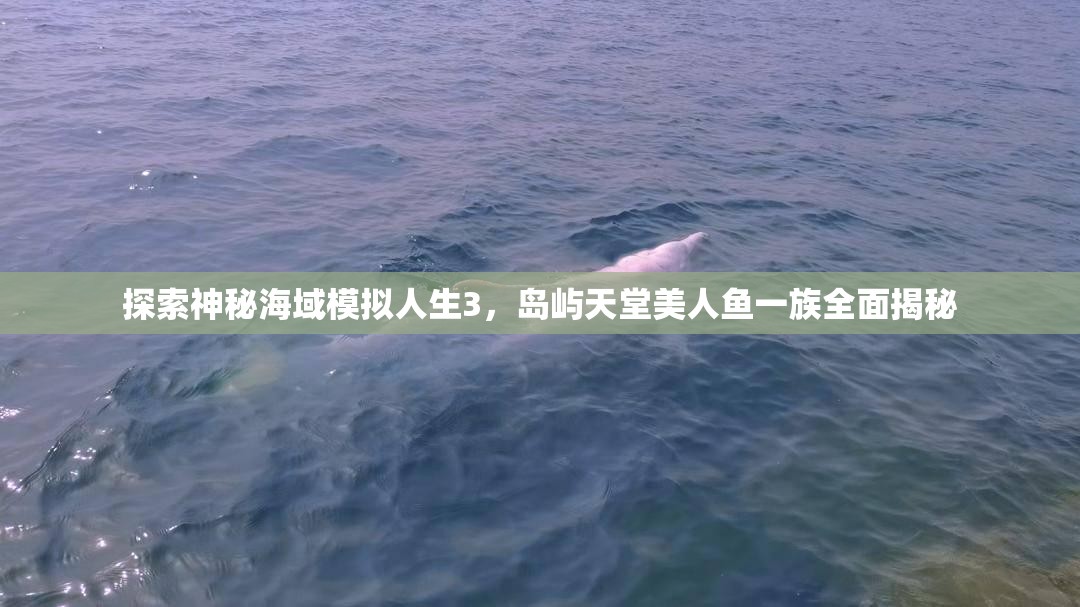 探索神秘海域模拟人生3，岛屿天堂美人鱼一族全面揭秘