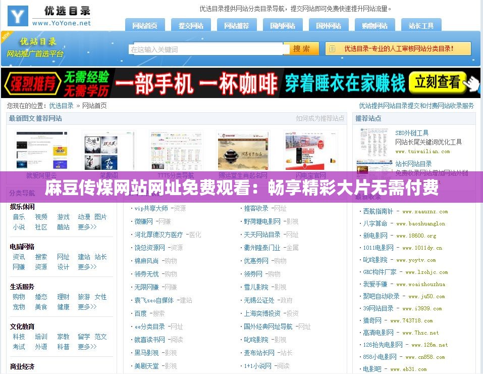 麻豆传煤网站网址免费观看：畅享精彩大片无需付费