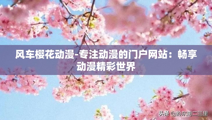 风车樱花动漫-专注动漫的门户网站：畅享动漫精彩世界