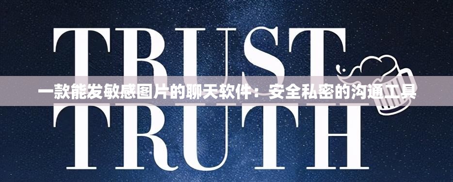 一款能发敏感图片的聊天软件：安全私密的沟通工具