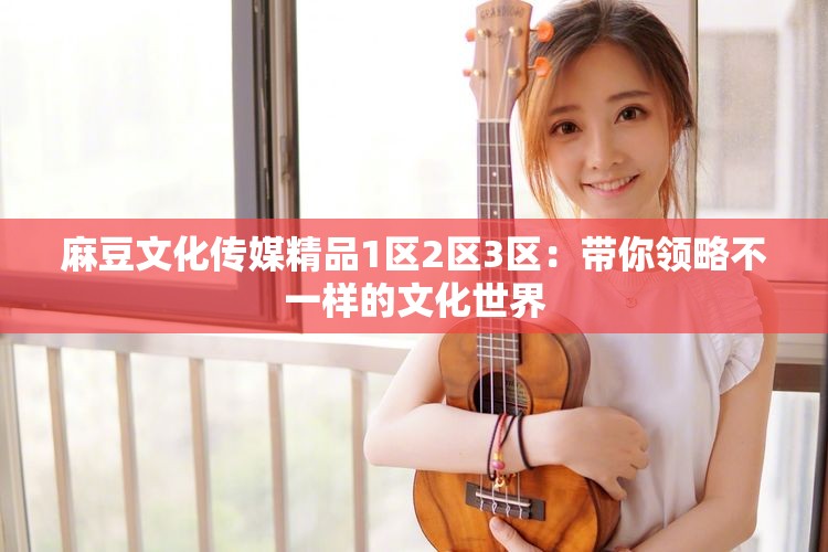 麻豆文化传媒精品1区2区3区：带你领略不一样的文化世界