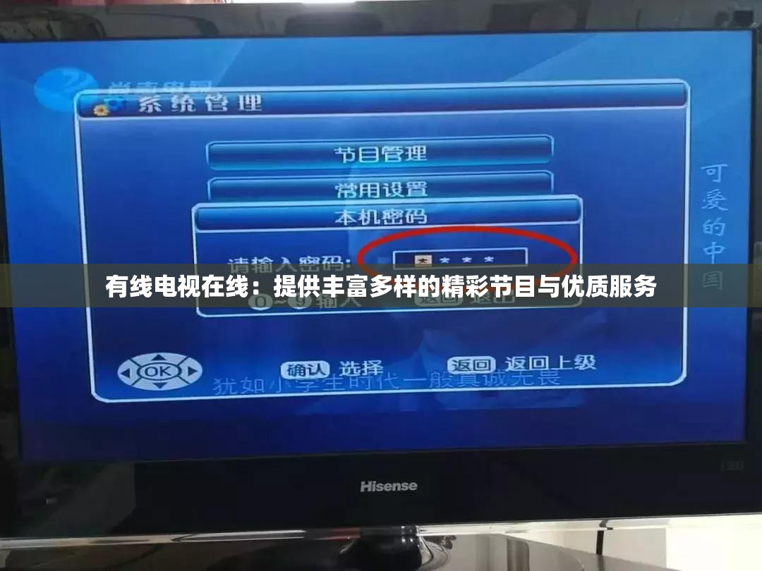 有线电视在线：提供丰富多样的精彩节目与优质服务