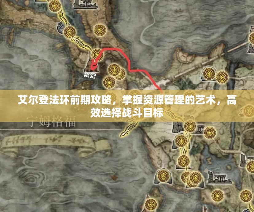 艾尔登法环前期攻略，掌握资源管理的艺术，高效选择战斗目标