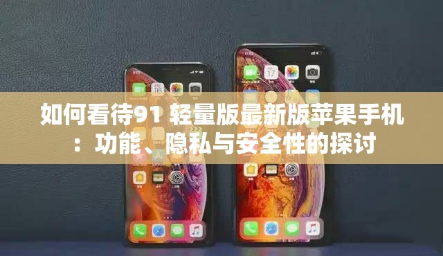 如何看待91 轻量版最新版苹果手机：功能、隐私与安全性的探讨