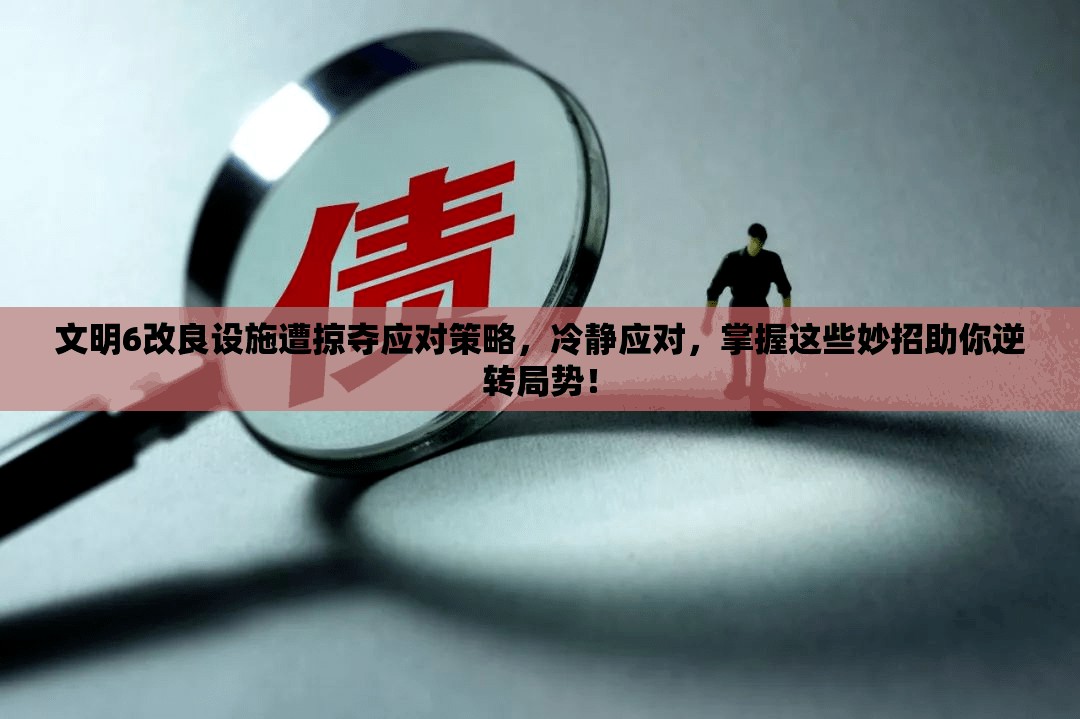 文明6改良设施遭掠夺应对策略，冷静应对，掌握这些妙招助你逆转局势！