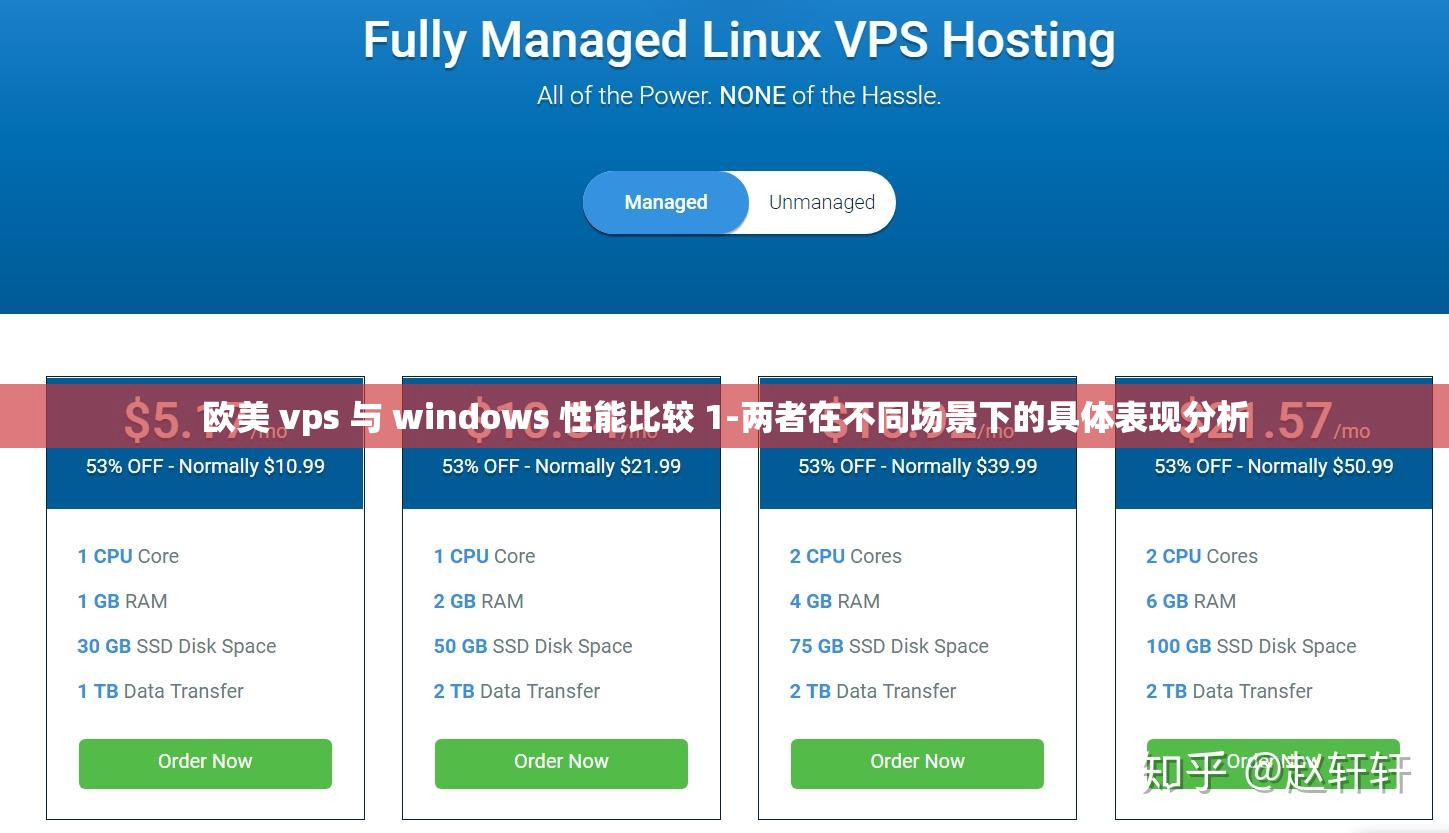 欧美 vps 与 windows 性能比较 1-两者在不同场景下的具体表现分析