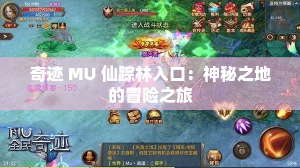 奇迹 MU 仙踪林入口：神秘之地的冒险之旅