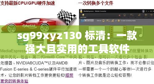 sg99xyz130 标清：一款强大且实用的工具软件