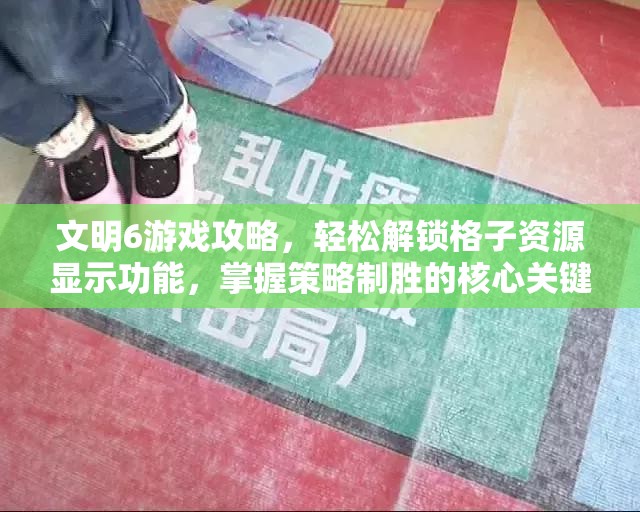 文明6游戏攻略，轻松解锁格子资源显示功能，掌握策略制胜的核心关键