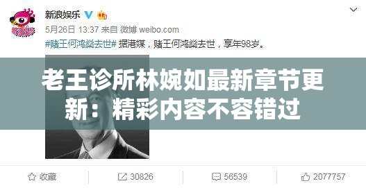 老王诊所林婉如最新章节更新：精彩内容不容错过