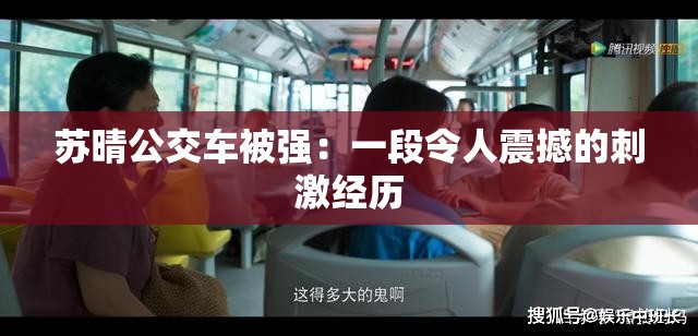 苏晴公交车被强：一段令人震撼的刺激经历