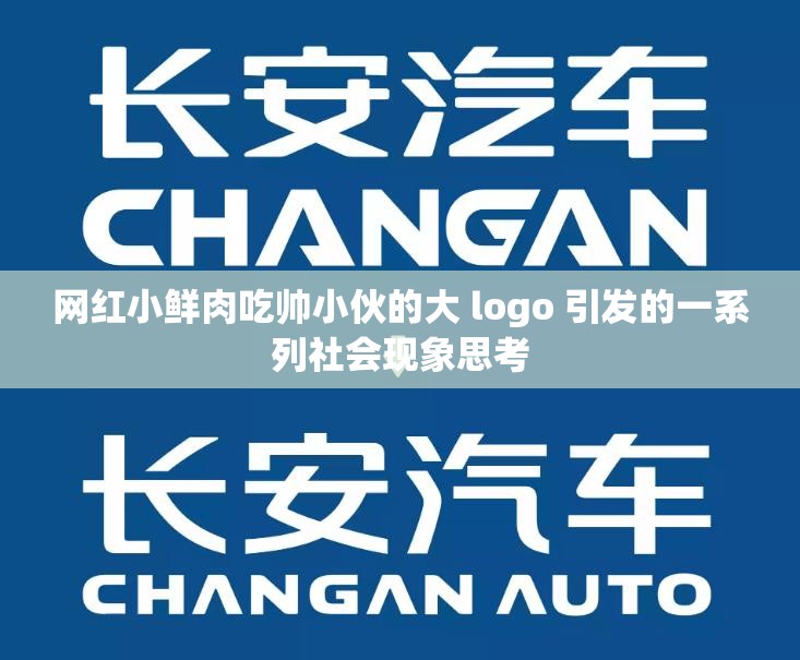 网红小鲜肉吃帅小伙的大 logo 引发的一系列社会现象思考