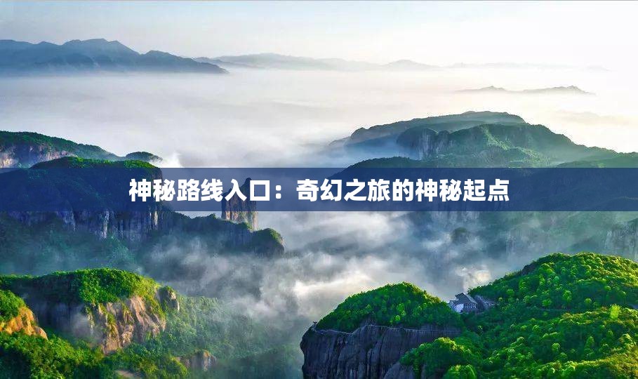 神秘路线入口：奇幻之旅的神秘起点